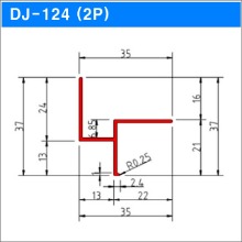 마이너스몰딩 (2P) DJ-124