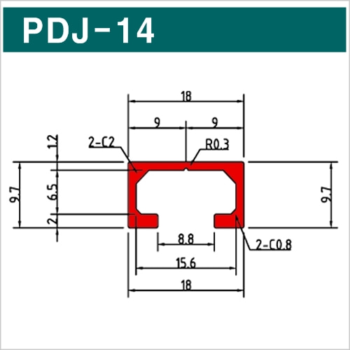 픽쳐레일 몰딩1P-PDJ-14